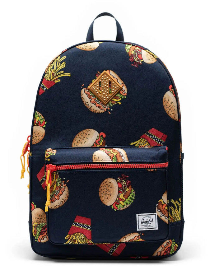 Herschel Heritage Backpack | BURGERS AND FRIES (07201)
