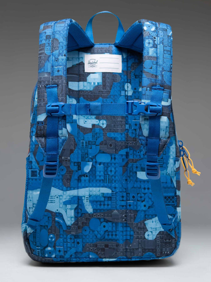Herschel x Lego Heritage Backpack | ABSTRACT BRICKS BLUE (07463)