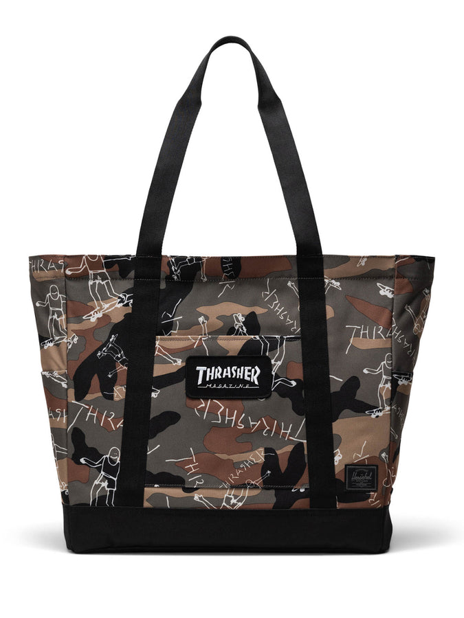 Herschel Heritage x Thrasher Gonz Tote Bag | WOODLAND CAMO (00032)