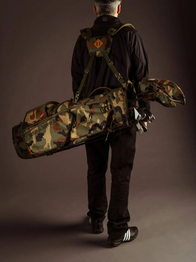 Herschel Watt Stand Golf Bag | WOODLAND CAMO (00032)