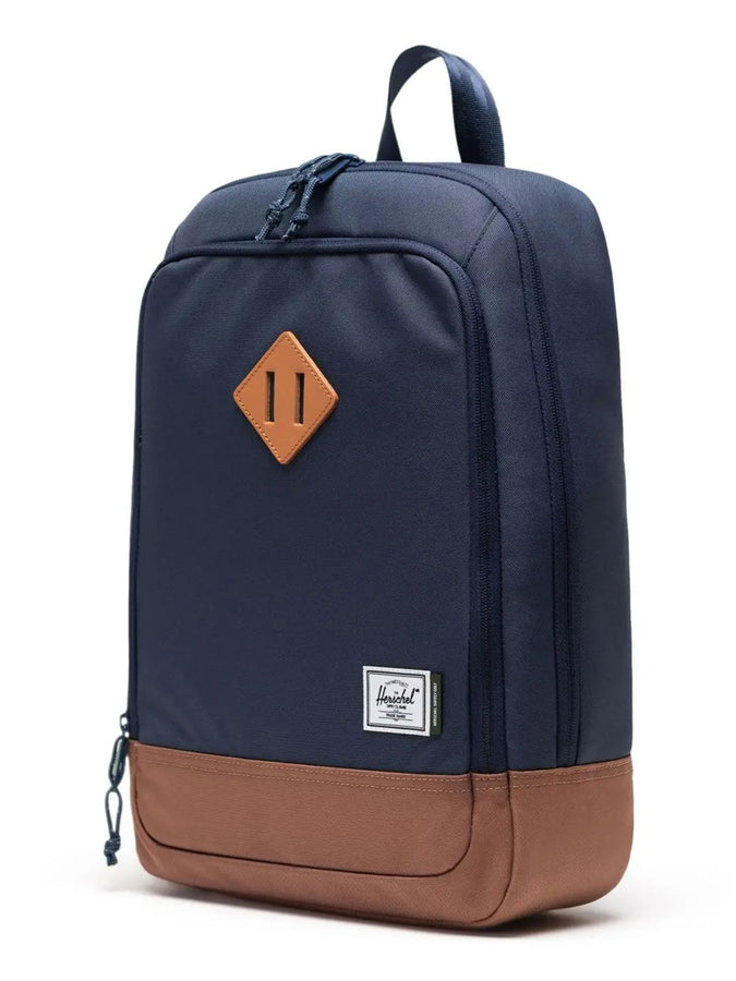 Herschel Heritage Shoe Bag | NAVY/SADDLE BROWN (02564)