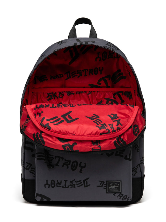Herschel x Thrasher Classic Xl Backpack | ASPHALT/BLACK DESTROY (07817)