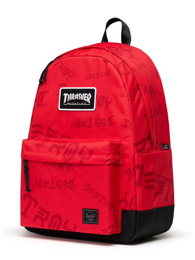 Herschel x Thrasher Classic Xl Backpack | RACING RED/CHERRY DSTR (07819)