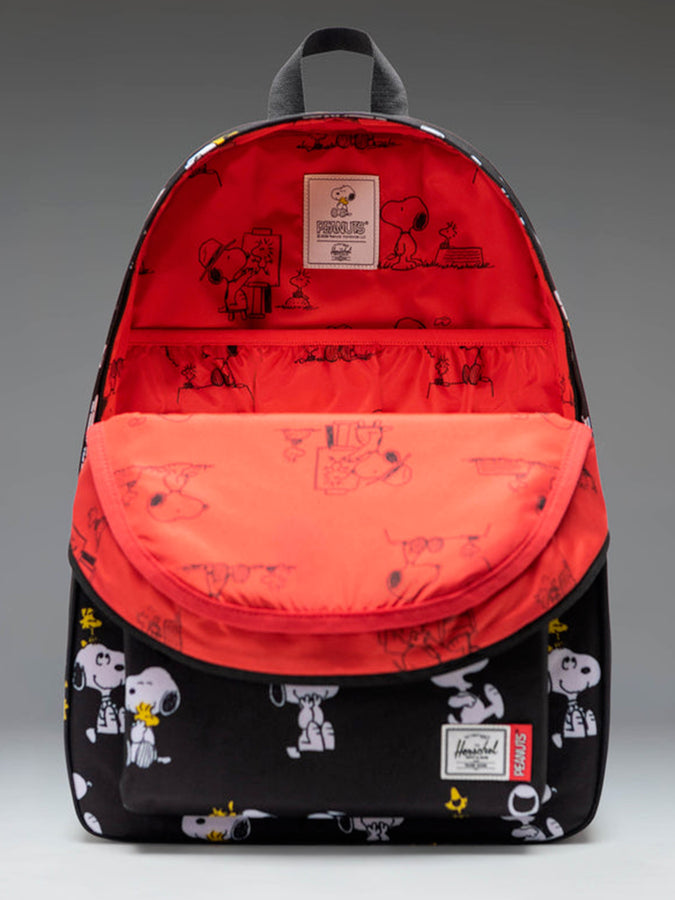 Herschel x Peanuts Classic XL Backpack | SNOOPY/WOODSTOCK BLACK (07757)