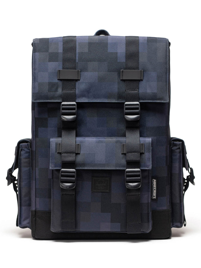 Herschel x Minecraft Little America Cube Backpack | BLACK BLOCK (07814)