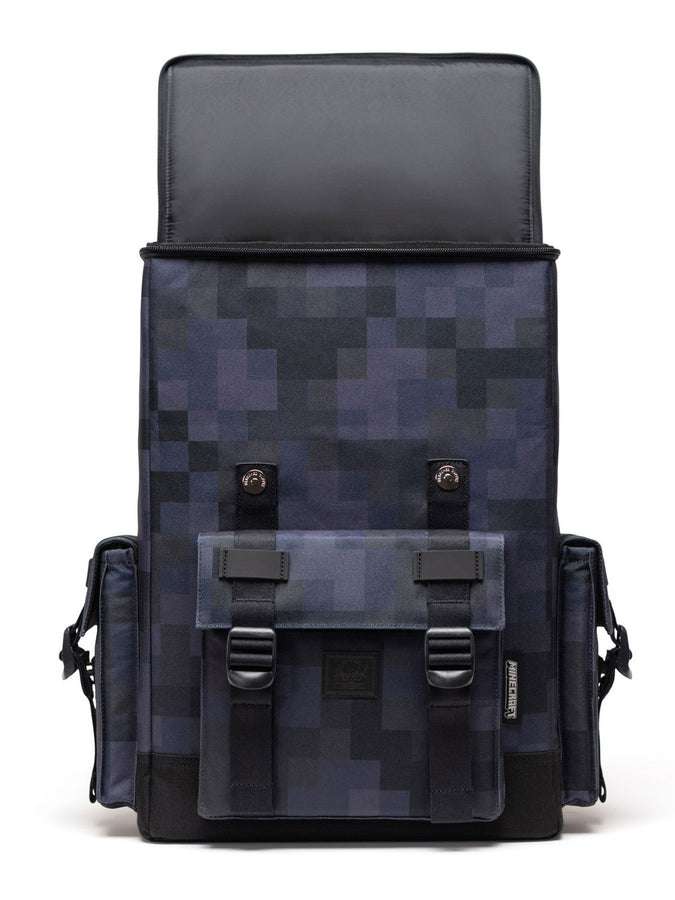 Herschel x Minecraft Little America Cube Backpack | BLACK BLOCK (07814)