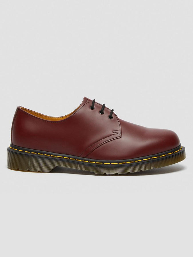 Dr.Martens 1461 Smooth Cherry Red Shoes | CHERRY RED