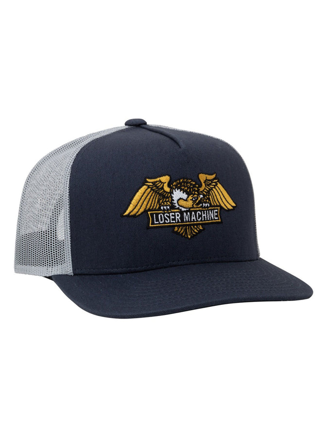 Loser Machine Wings Trucker Snapback Hat | NAVY (NVY)
