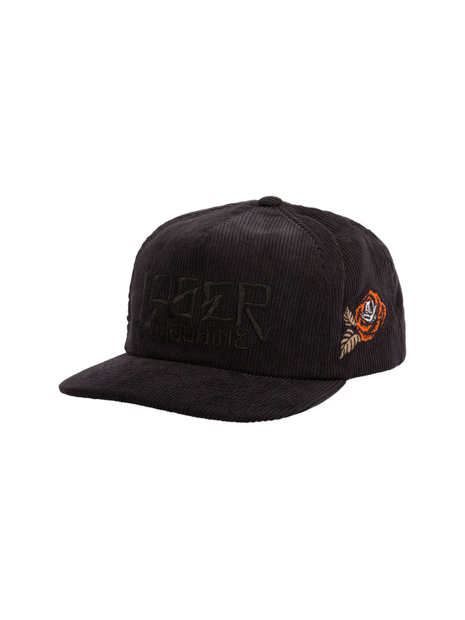 Loser Machine Flores Snapback Hat Fall 2025 | BLACK