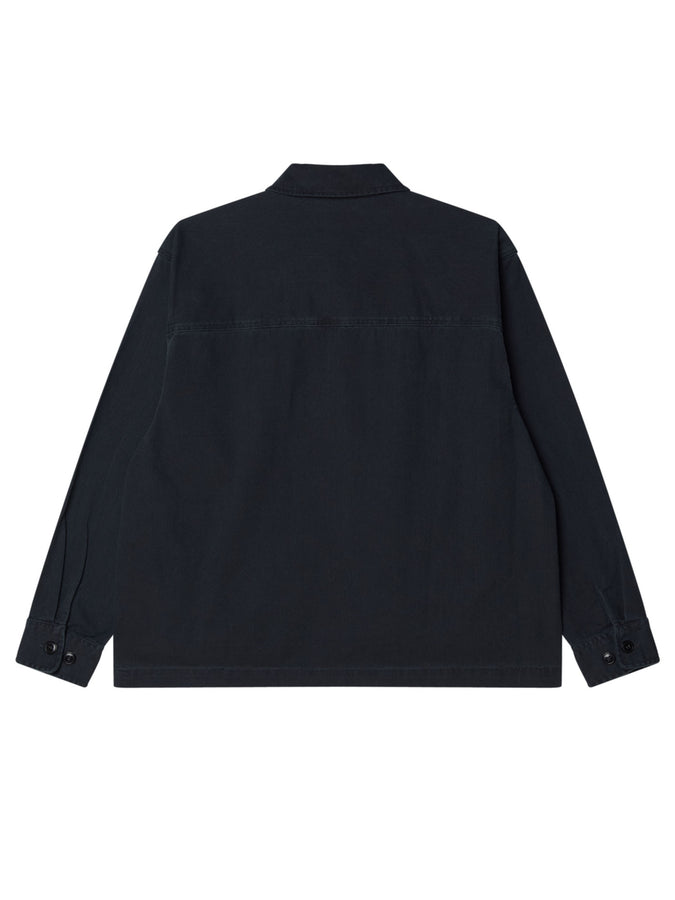 Obey Harvey Shirt Jacket Fall 2025 | BLACK FADED WASH