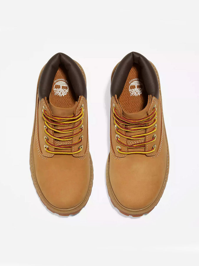 Timberland Fall 2023 Premium 6-Inch Waterproof Kids Boots | WHEAT NUBUCK