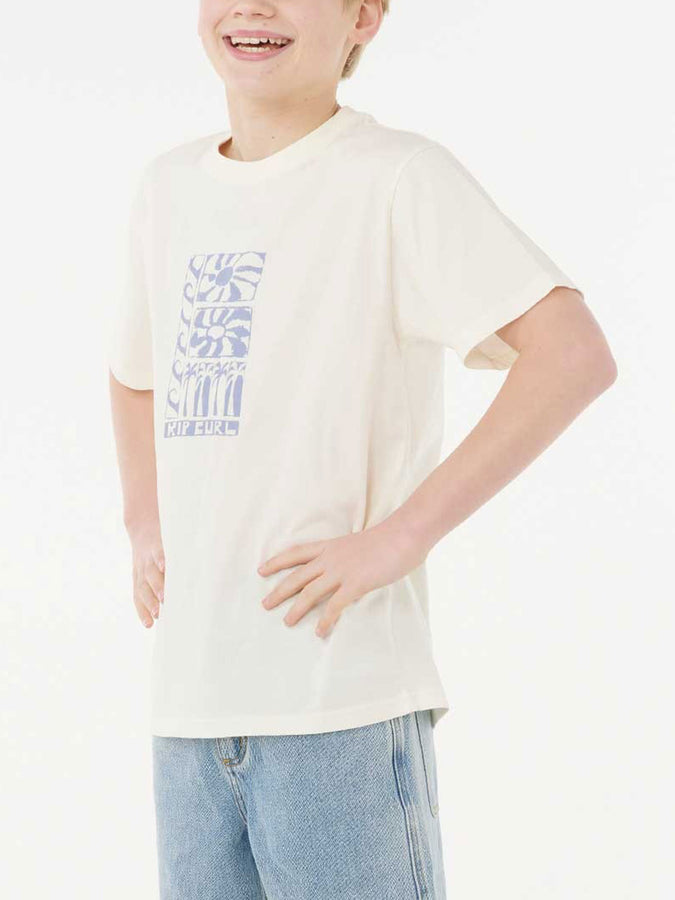 Rip Curl AOTS Ty Stacked T-Shirt Fall 2025 | BONE (3021)