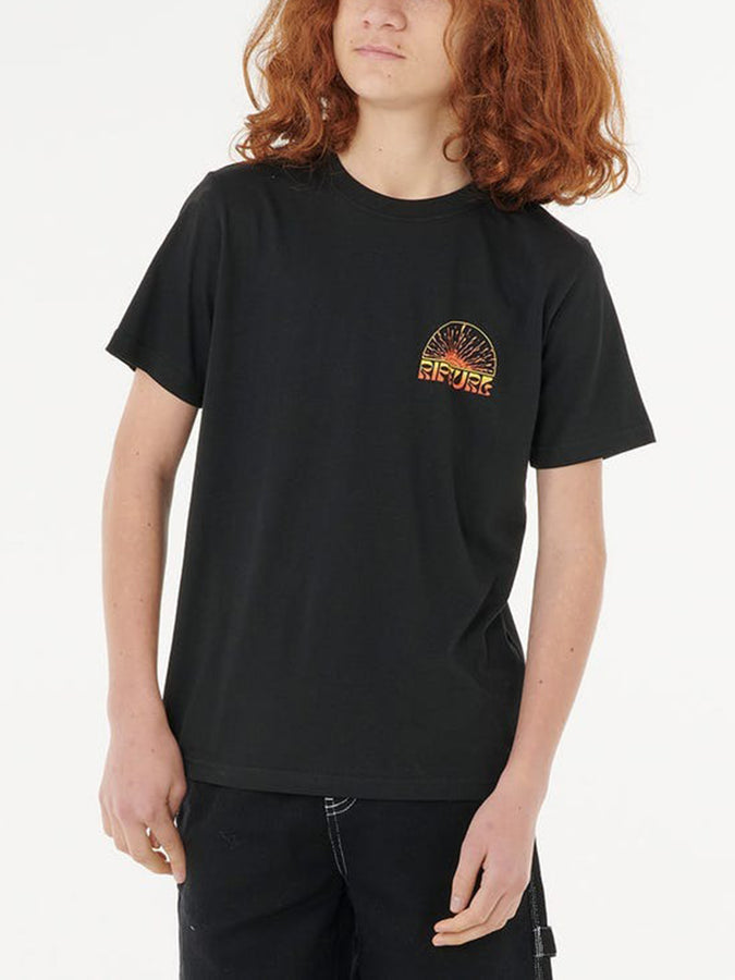 Rip Curl Grateful Shred T-Shirt Fall 2025 | BLACK (0090)