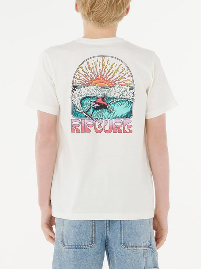 Rip Curl Grateful Shred T-Shirt Fall 2025 | BONE (3021)