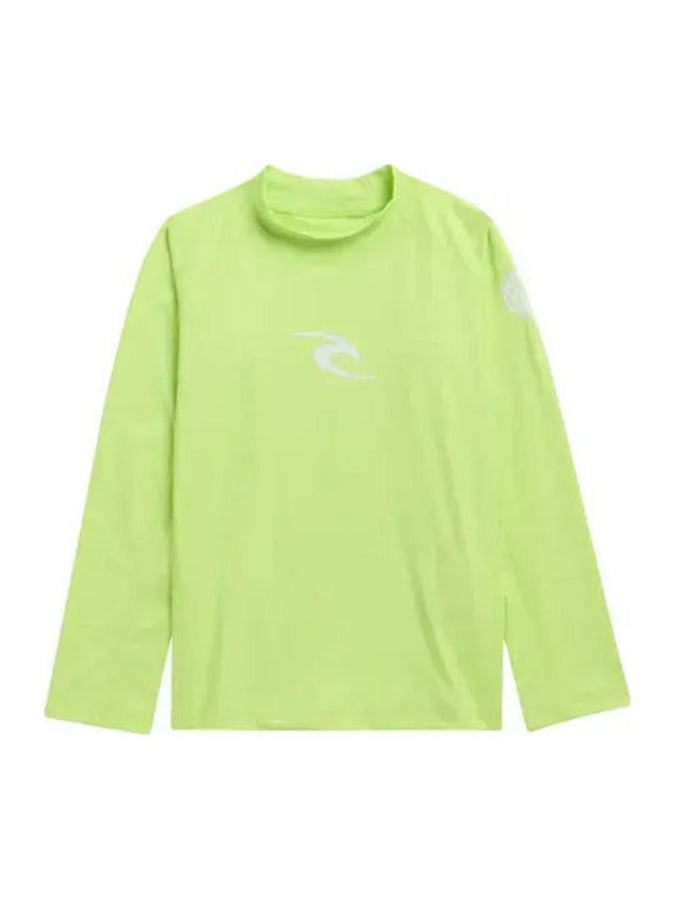 Rip Curl Waves Long Sleeve Rashguard Spring 2026 | LIME (4078)