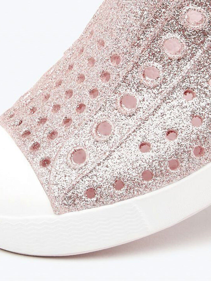 Native Jefferson Bling Pink Bling/White Shoes Spring 2024 | MILK PINK BLNG/WHT (6805)