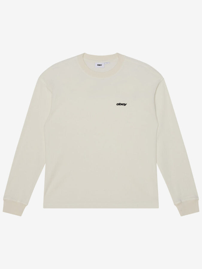 Obey League Thermal Long Sleeve T-Shirt Fall 2026 | DUSTY CHALK (DUCH)