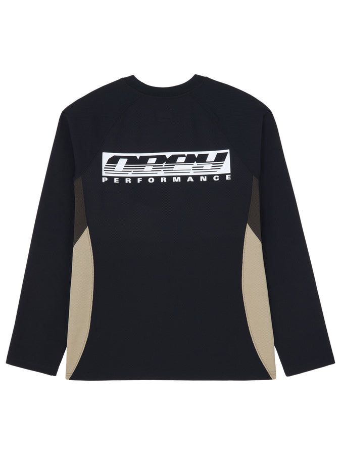Obey Delta Long Sleeve T-Shirt Fall 2026 | BLACK MULTI (BKM)