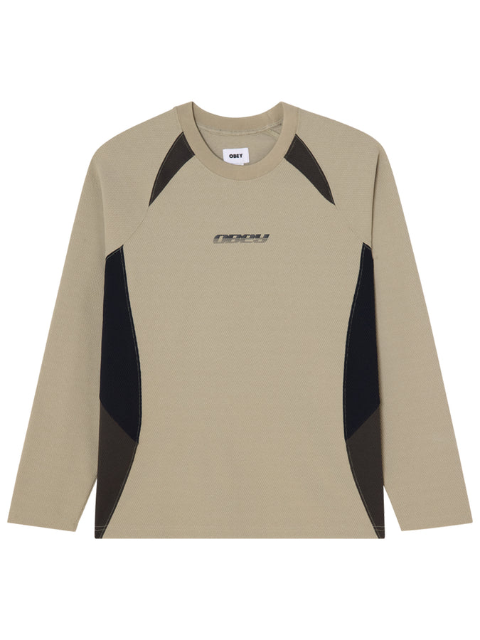 Obey Delta Long Sleeve T-Shirt Fall 2026 | DRIED SAGE MULTI (DSG) 