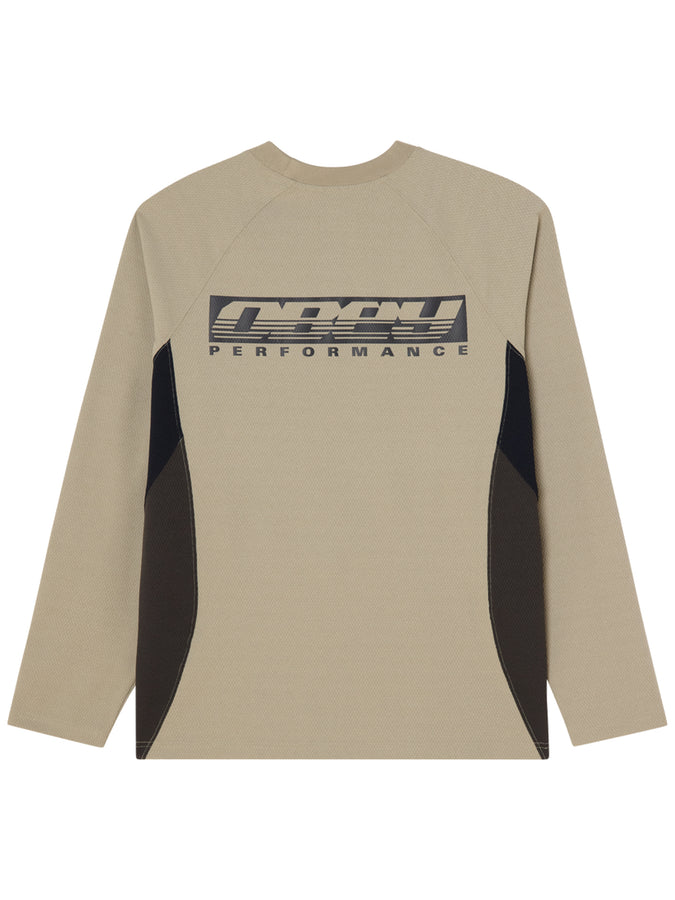Obey Delta Long Sleeve T-Shirt Fall 2026 | DRIED SAGE MULTI (DSG) 