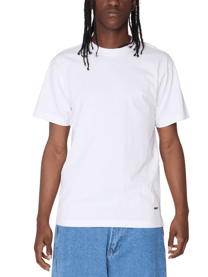 Obey Standard 2 Pack T-Shirt Spring 2026 | WHITE (WHT)