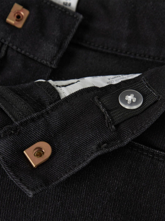 Name It Rose Denim Shorts Spring 2026 | BLACK DENIM
