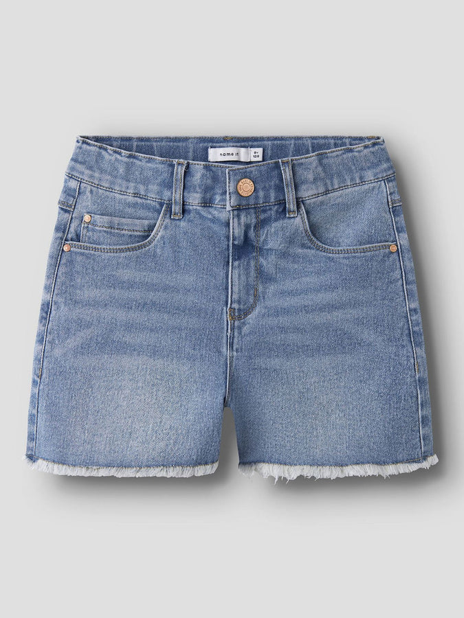 Name It Rose Denim Shorts Spring 2026 | MEDIUM BLUE DENIM