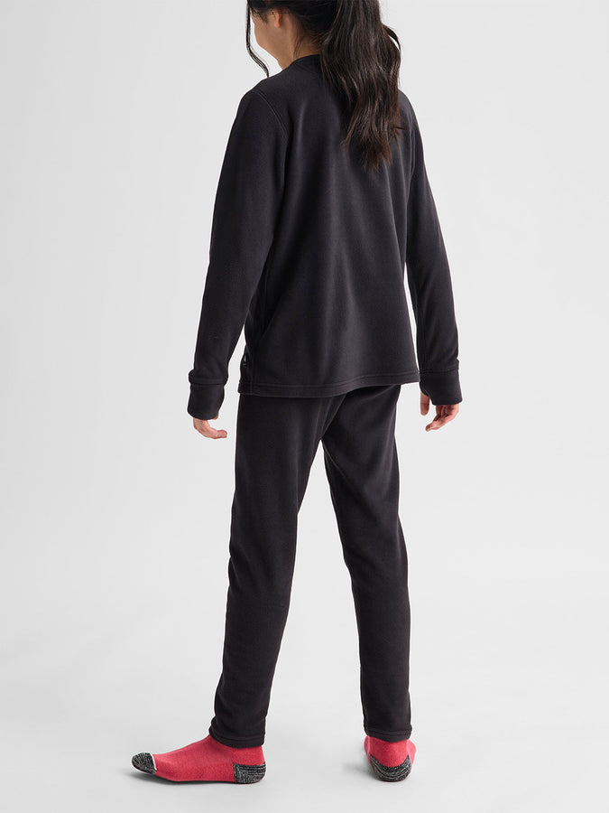 Burton Youth Fleece Base Layer Set 2027 | TRUE BLACK (A04)