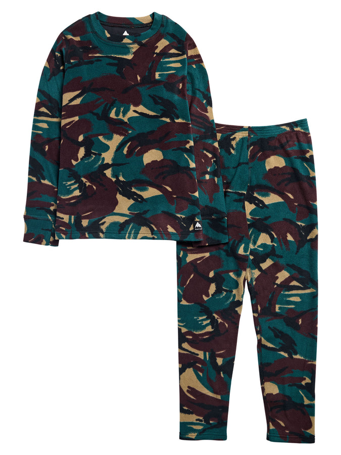 Burton Youth Fleece Base Layer Set 2027 | SEERSUCKER CAMO (E0E)