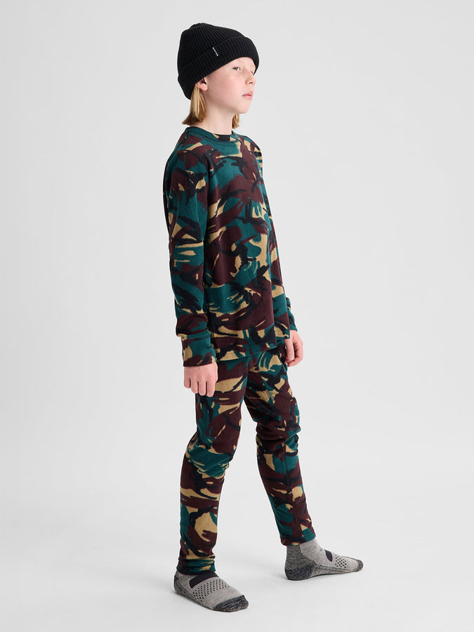 Burton Youth Fleece Base Layer Set 2027 | SEERSUCKER CAMO (E0E)