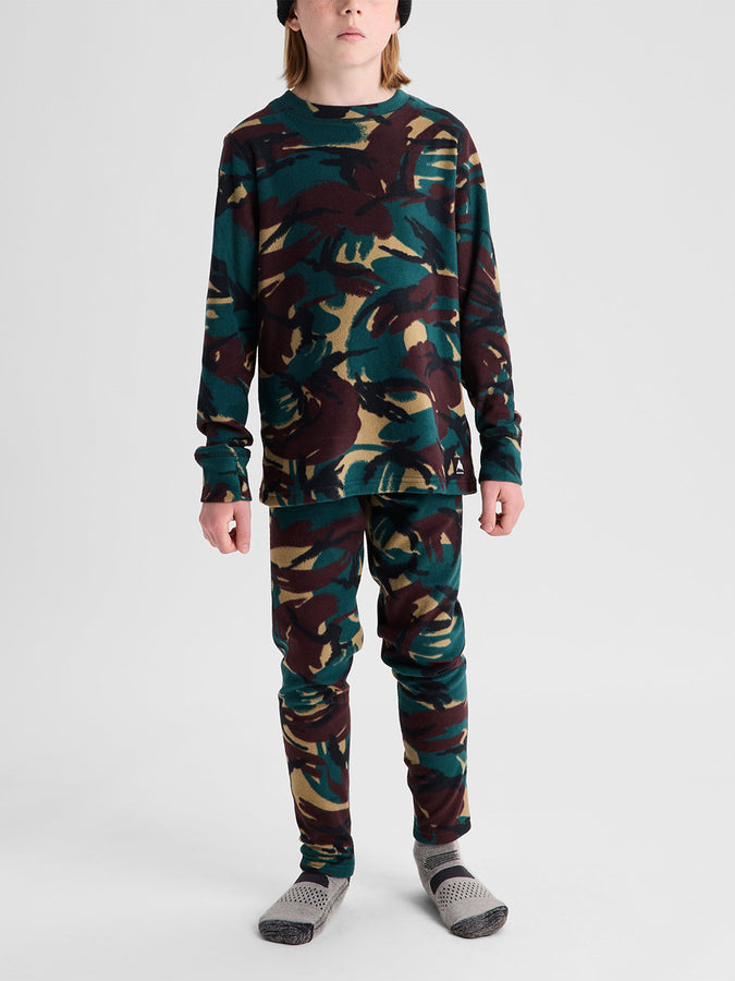 Burton Youth Fleece Base Layer Set 2027 | SEERSUCKER CAMO (E0E)