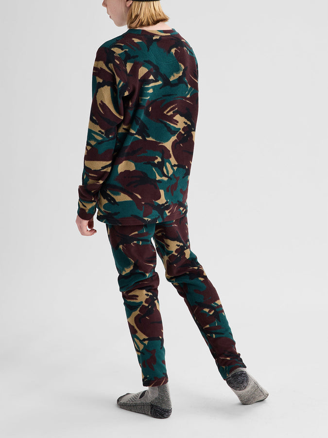 Burton Youth Fleece Base Layer Set 2027 | SEERSUCKER CAMO (E0E)
