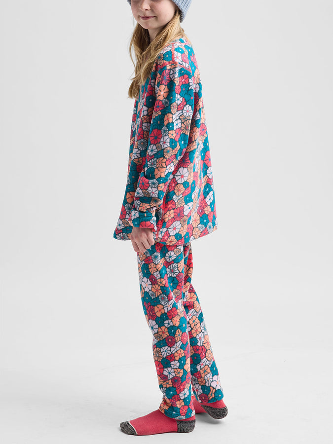 Burton Youth Fleece Base Layer Set 2027 | POP FLORAL (E7I)