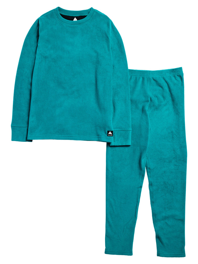 Burton Youth Fleece Base Layer Set 2027 | PACIFIC TEAL (E7L)