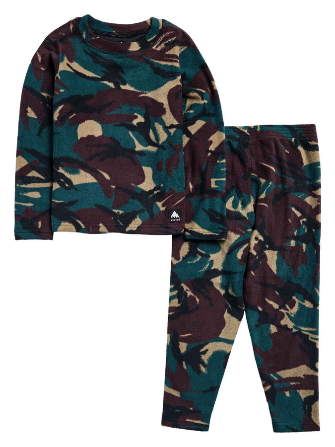Burton Kids Fleece Base Layer Set 2027 | SEERSUCKER CAMO (E0E)
