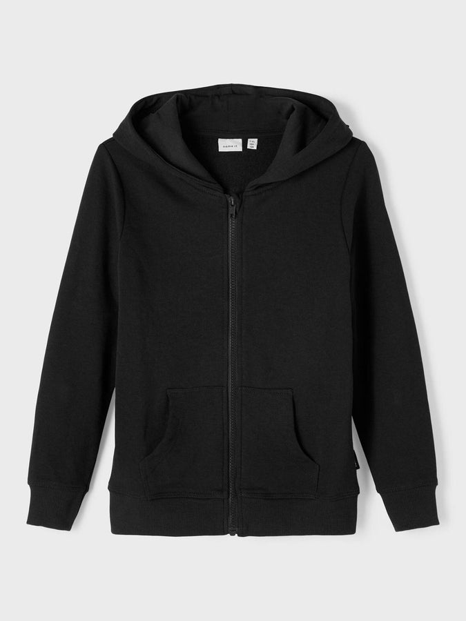 Name It Nesweat Zip Hoodie Spring 2026 | BLACK