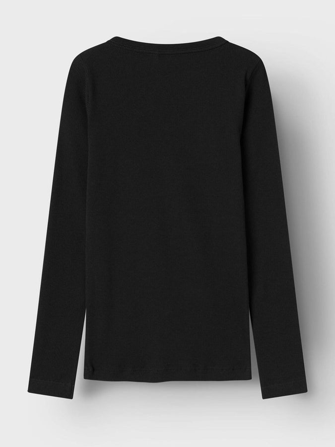 Name It Nakal Long Sleeve T-Shirt Spring 2026 | BLACK