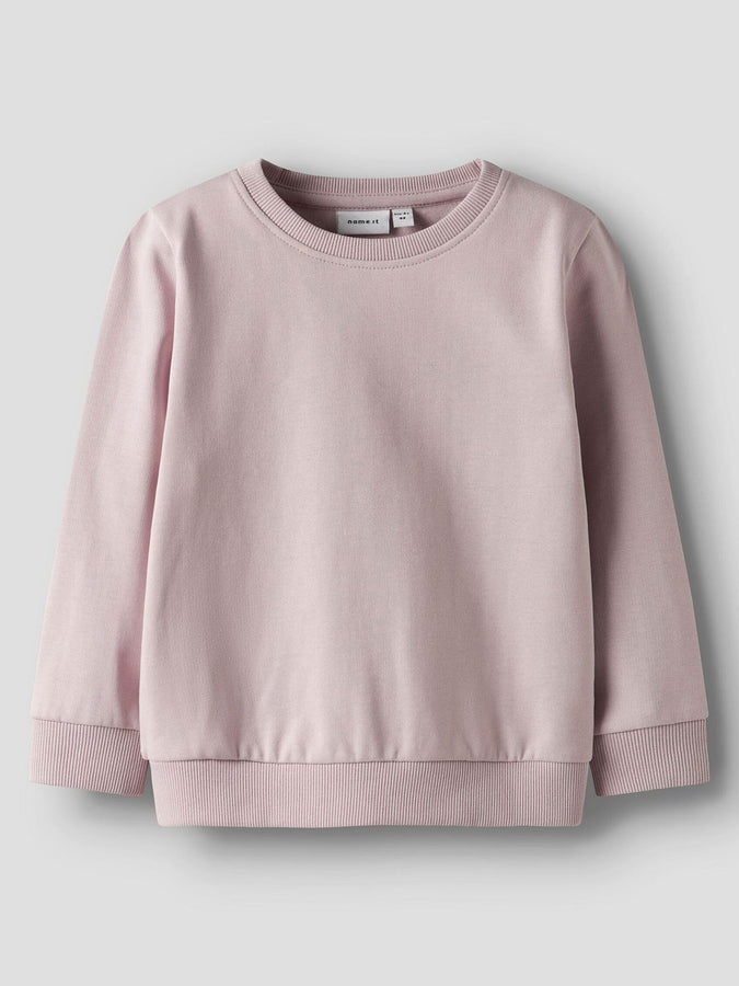 Name It Seli Crewneck Sweatshirt Spring 2026 | BURNISHED LILAC