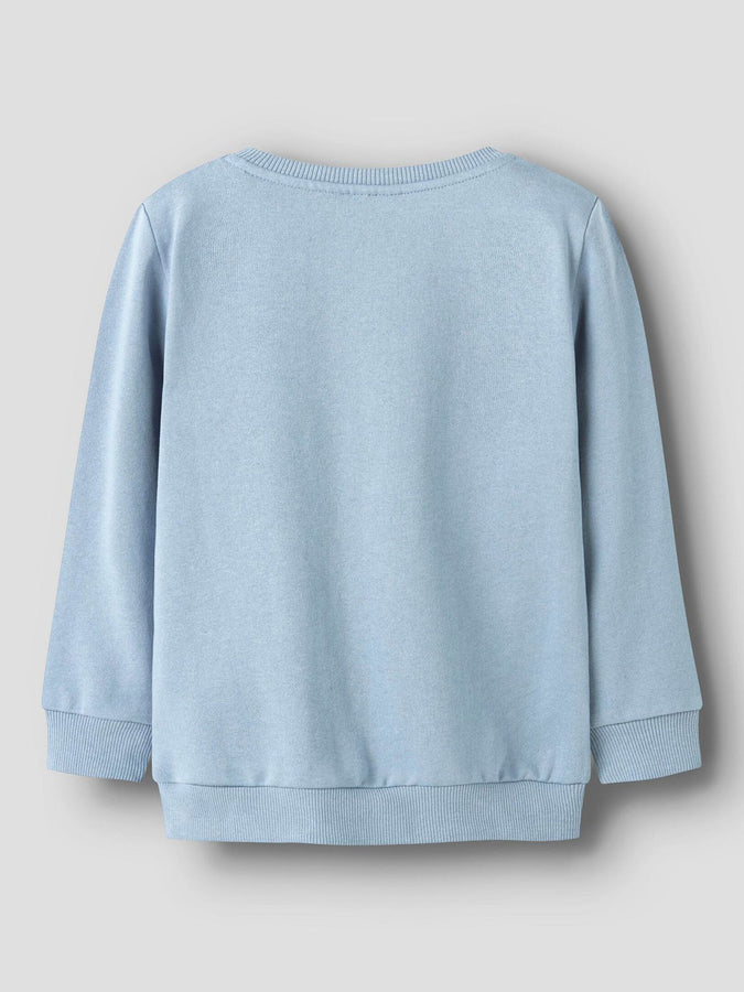Name It Seli Crewneck Sweatshirt Spring 2026 | DUSTY BLUE