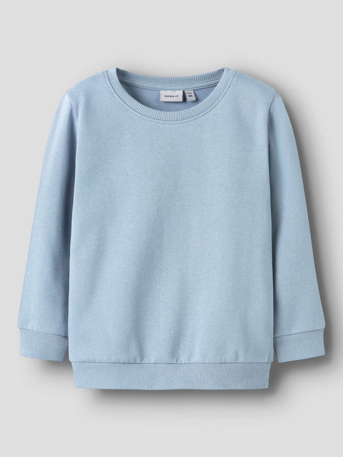 Name It Seli Crewneck Sweatshirt Spring 2026 | DUSTY BLUE