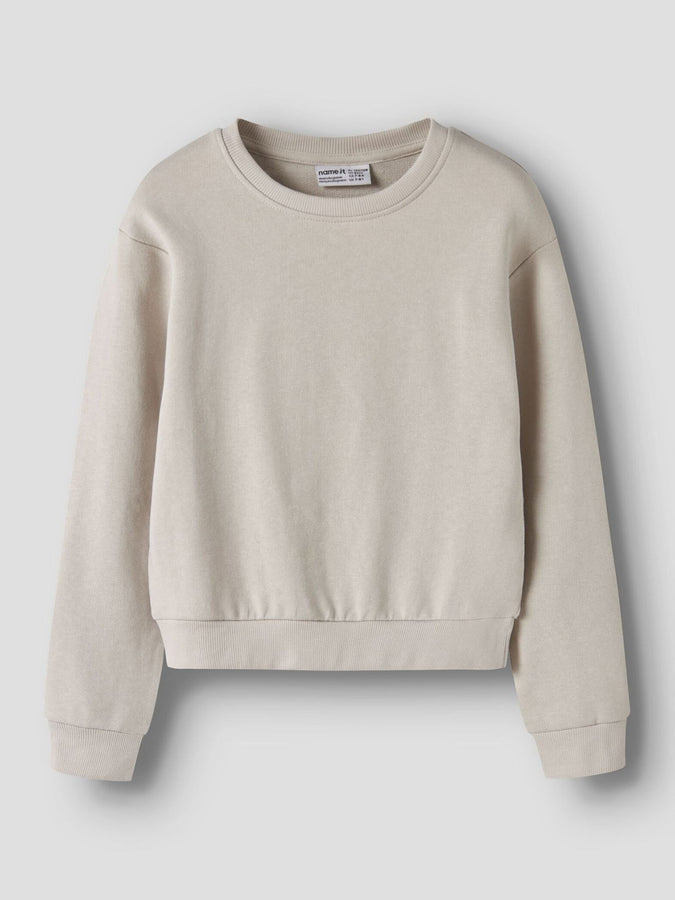 Name It Mille Crewneck Sweatshirt Spring 2026 | PUMICE STONE