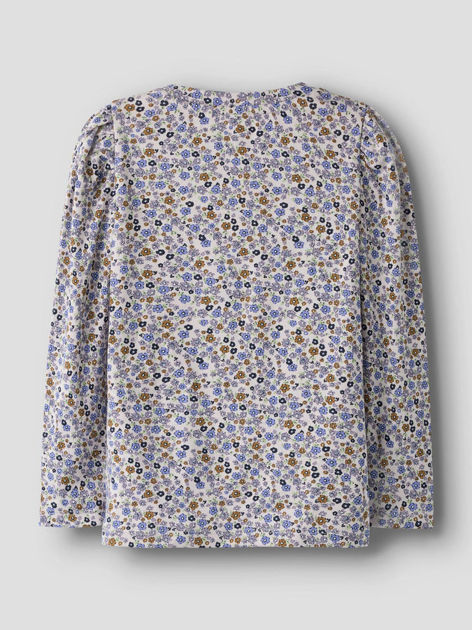 Name It Tuline Long Sleeve T-Shirt Spring 2026 | LILAC MARBLE
