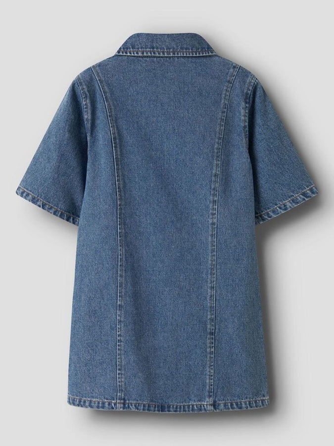 Name It Gianna Denim Dress Spring 2026 | MEDIUM BLUE DENIM