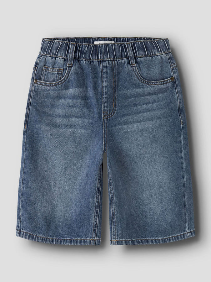 Name It Ben X Skater Denim Shorts Summer 2026 | MEDIUM BLUE DENIM