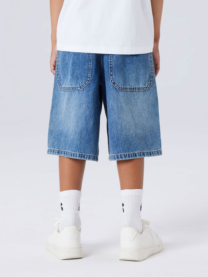 Name It Ben X Skater Denim Shorts Summer 2026 | MEDIUM BLUE DENIM