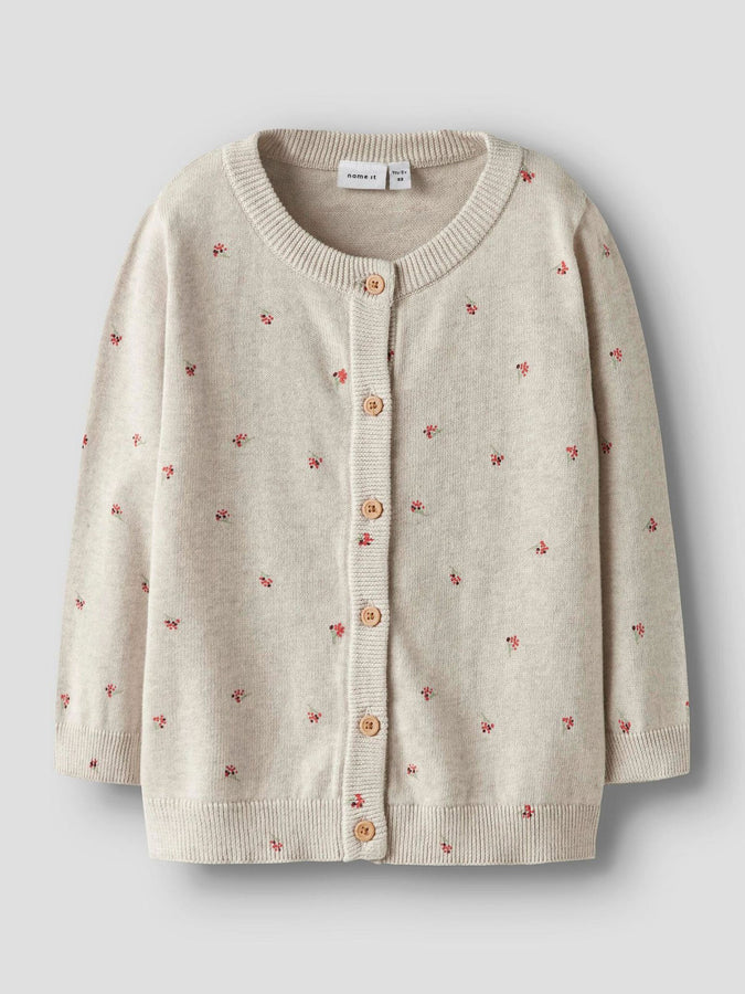 Name It Beta Cardigan Spring 2026 | PEYOTE MELANGE
