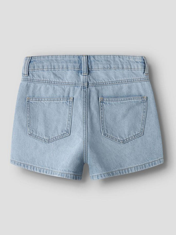 Name It Mom Denim Shorts (Youth 7-14) Summer 2026 | LIGHT BLUE DENIM