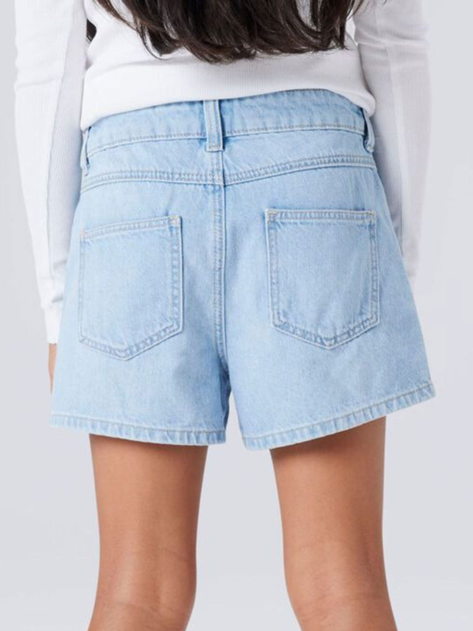 Name It Mom Denim Shorts (Youth 7-14) Summer 2026 | LIGHT BLUE DENIM