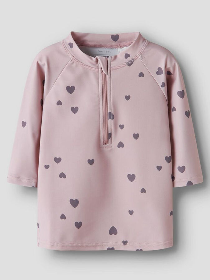 Name It Zippa Rashguard (Kids 2-7) Summer 2026 | BURNISHED LILAC