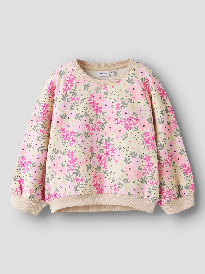 Name It Dartia Crewneck Sweatshirt Spring 2026 | PEYOTE MELANGE